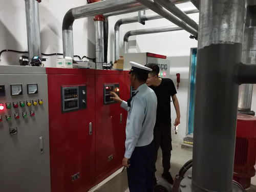 清水消防大隊開展轄區高層住宅小區消防安全檢查