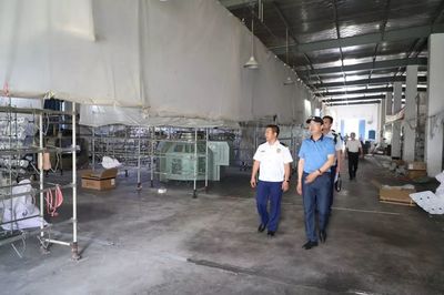 荊州支隊陶其剛支隊長檢查鄉(xiāng)鎮(zhèn)消防工作